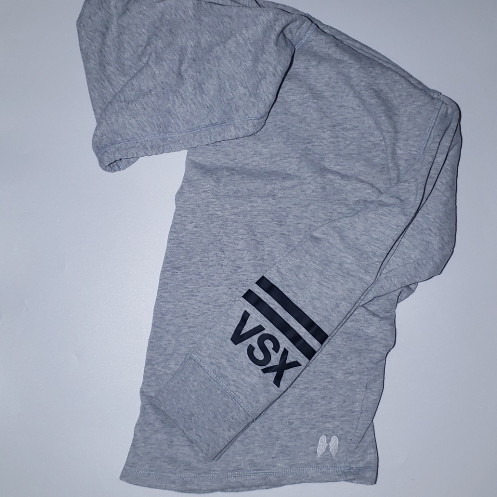 Victoria's Secret VSX Cropped Hoodie (Size: L)